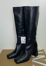 STIVALI ZARA IN PELLE CON