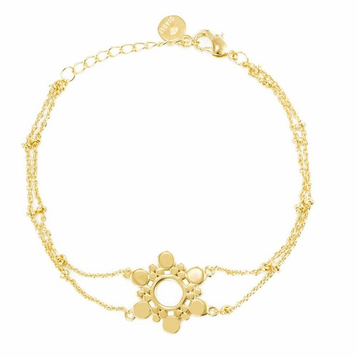 Bracciale donna oro placcato