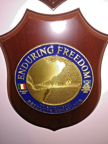 Crest wall plaque marina - plaque,