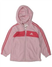 ADIDAS Girls Hooded Fleece