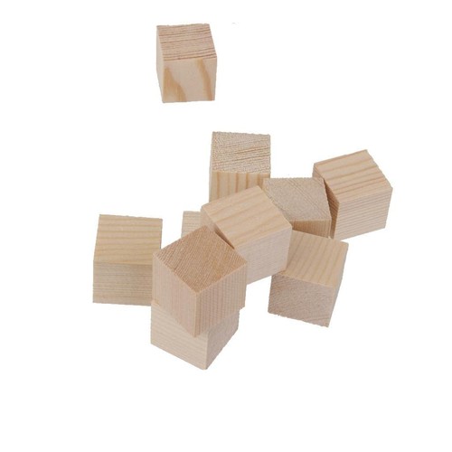 Zalati cubi legno pezzi - cubi, 10