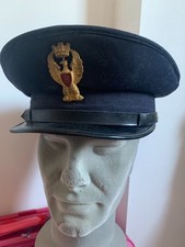 POLIZIA DI STATO: BERRETTO ORIGINALE (TARLATO) ALLIEVO ANNI 70