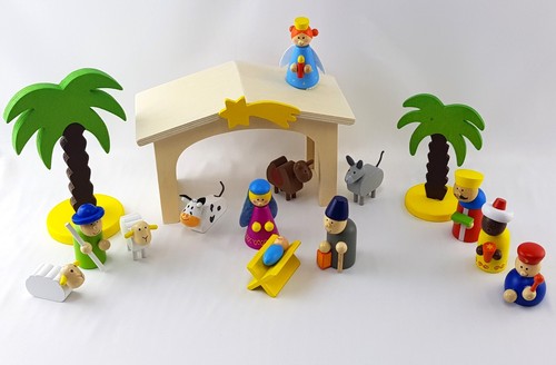 Presepe per bambini natale - presepe,