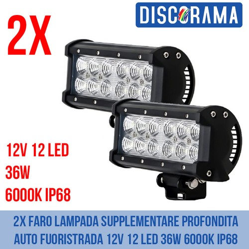 Faro lampada supplementare - 2x,