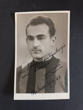 Cartolina FC Inter  autografo
