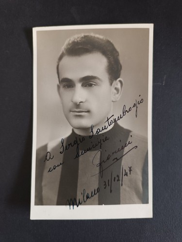 Cartolina inter autografo - ,