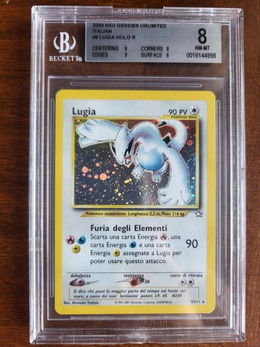 Pokemon lugia holo 111 - holo, neo
