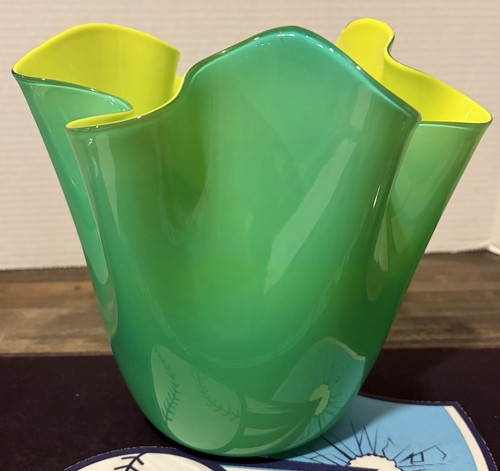 Vaso vintage venini murano - vaso,