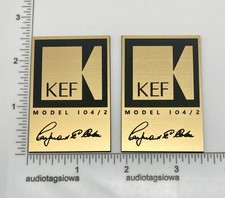 KEF 104/2 Distintivo