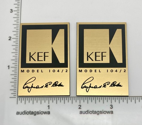 Kef 104 distintivo - kef, 104/2