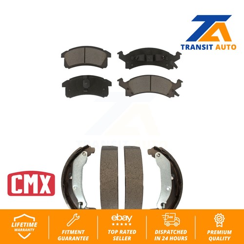 Front rear ceramic brake pads - front,