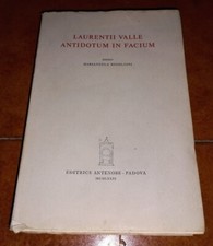 LAURENTII VALLE LORENZO VALLA