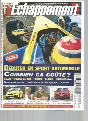 Echappement 589 debuter - n°589, en