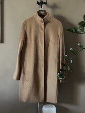 Cappotto lungo cammello lana