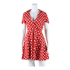 Donna Skater Abito Rosso a