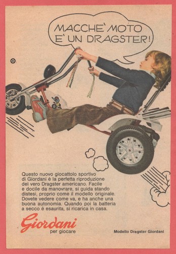 Giordani triciclo dragster - giordani:,