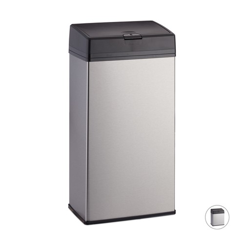Pattumiera acciaio inox - pattumiera,