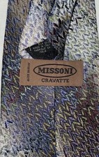 Cravatta Missoni 100% Seta