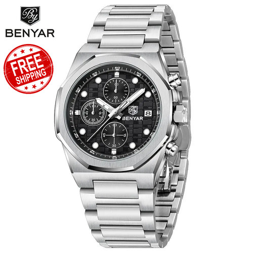 Orologio benyar by5216 uomo - orologio,