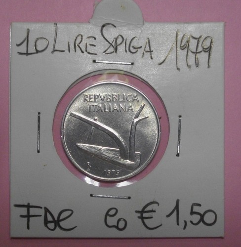 Lire 1979 spighe - fdc,