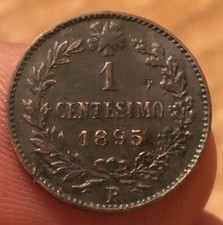 Moneta 1 Centesimo 1895, Umberto I, Rif. 6745