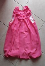 vestito bambina fucsia 8 anni