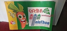 CAROTINA SUPER BIP  CARTELLONE ESPOSITORE  IN CARTONE LISCIANI 