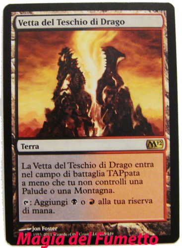 Vetta del teschio drago - teschio,
