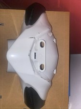 carena anteriore manubrio Agility 125 16+ City Bianco / Gancio DX Rotto E Graffi