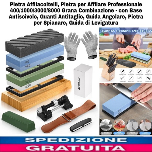 Kit pietra affilacoltelli - kit,