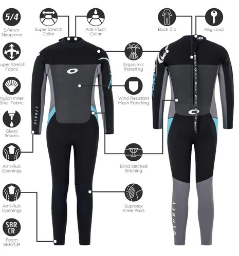 Osprey muta donna - osprey, 5mm