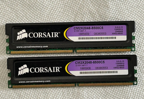 Corsair 4gb 2x2gb ddr2 - corsair,
