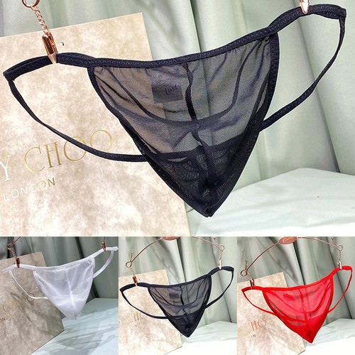 Slip uomo trasparente perizoma