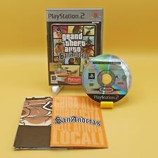 Grand Theft Auto San Andreas Platinum PS2 PAL ITA Mappa e Guida attività locali