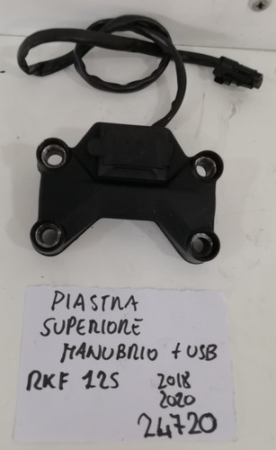 Piastra superiore manubrio - superiore,