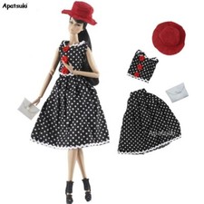 1 set abito moda a pois per