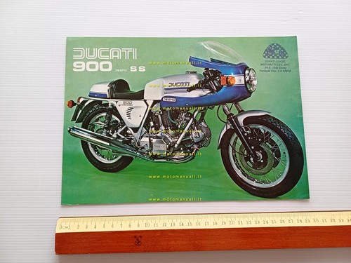 Ducati 900 1976 depliant - 1976,