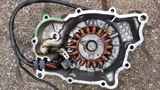 Stator with carter - with, for
