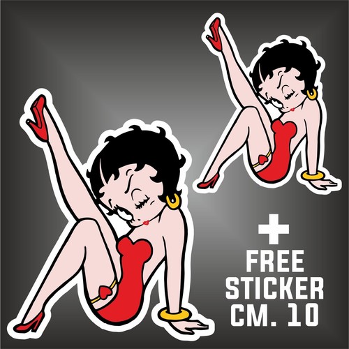 Adesivo betty boop sticker - betty,