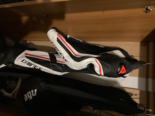 Tuta moto intera pelle - tuta,