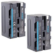 2x Blumax batteria per Sony