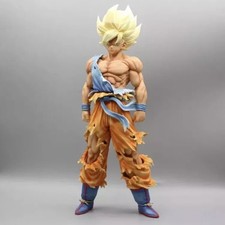 Action Figure Dragon Ball Z Goku Super Sayan 28cm Statua Da Collezione New Anime