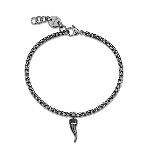 Bracciale uomo corno cornetto - bracciale,