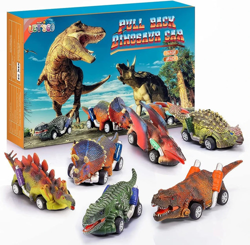 Dino autos dinoautos set 6 - set,