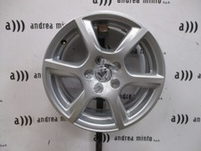 CERCHI IN LEGA USATI ORIGINALI VW POLO CON COPPETTE 6JX15 H2 5X100