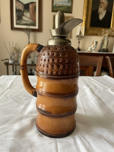 Thermos vintage legno - vintage,