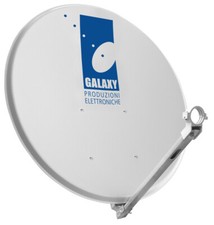 Parabola Satellitar​e 65 cm Antenna Parabolica 4K HD Acciaio Zincato Galaxy Sky