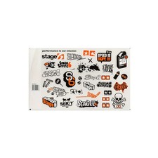 Set adesivi STAGE6 arancio
