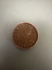 ⭐️ GETTONE COLLEZIONE KIDDIE RIDES TECNOTRON DEDEM LGI MONETA GIOSTRE ANNI 70⭐️