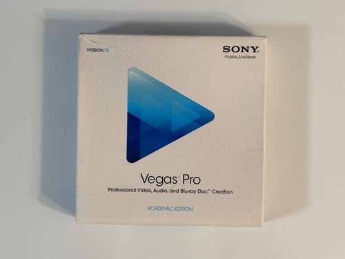 Sony vegas pro software - sony,